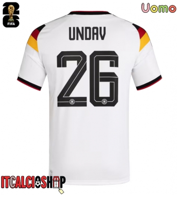 Germania Deniz Undav #26 Prima Maglia Mondiali 2026 Manica Corta Germania Deniz Undav #26 Prima Maglia Mondiali 2026 Manica Corta